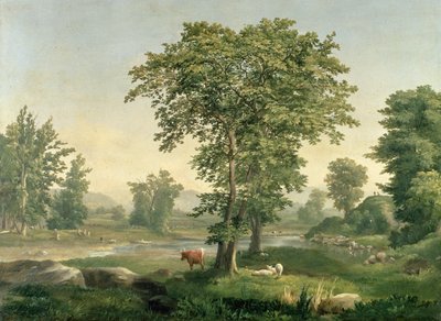 Landschaft, 1846 von George Inness